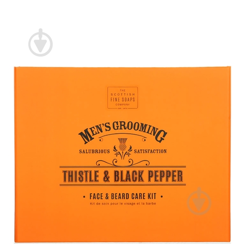 Набір для чоловіків Scottish Fine Soaps Grooming Thistle & Black Pepper - фото 3