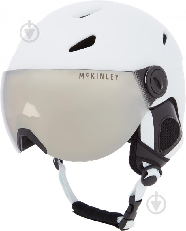 Шолом McKinley Pulse S2 Visor HS-016 409080-001 S білий - фото 1