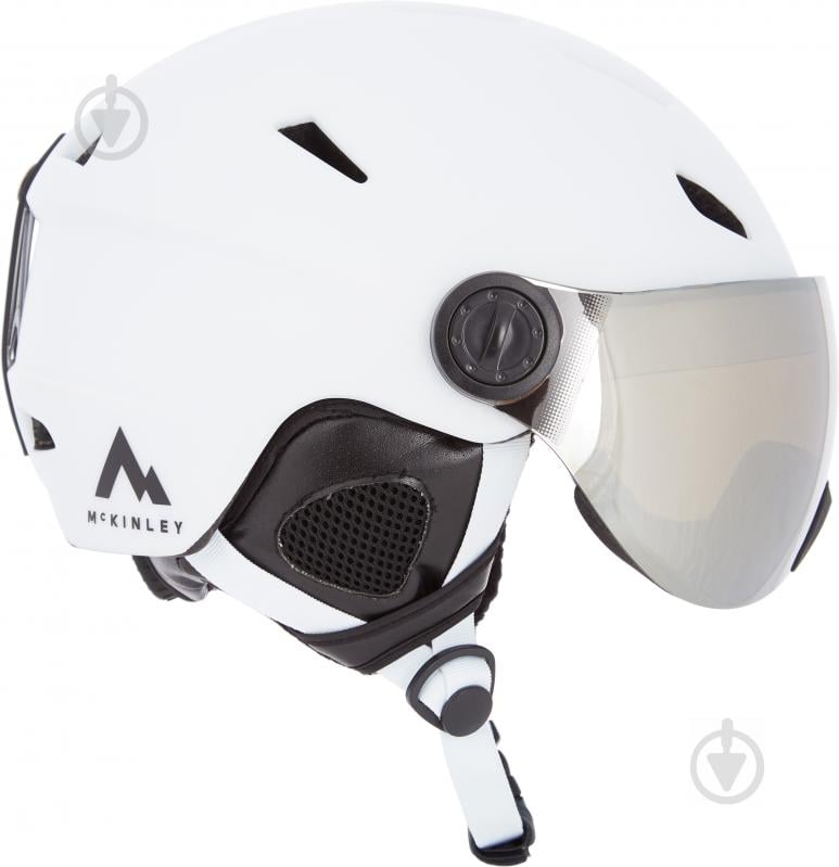 Шолом McKinley Pulse S2 Visor HS-016 409080-001 S білий - фото 3