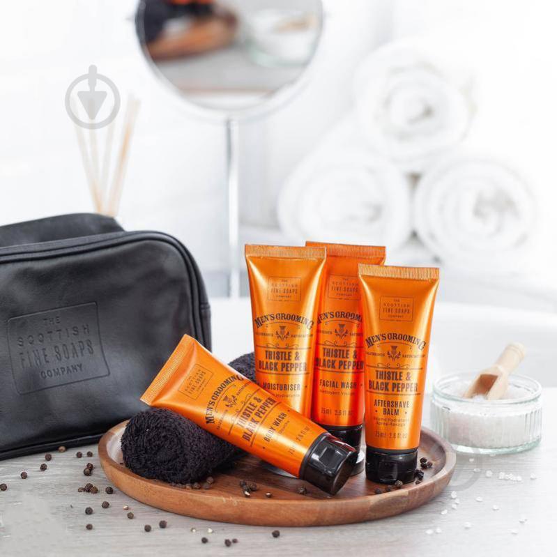 Набор для мужчин Scottish Fine Soaps Thistle & Black Pepper Travel Bag - фото 2