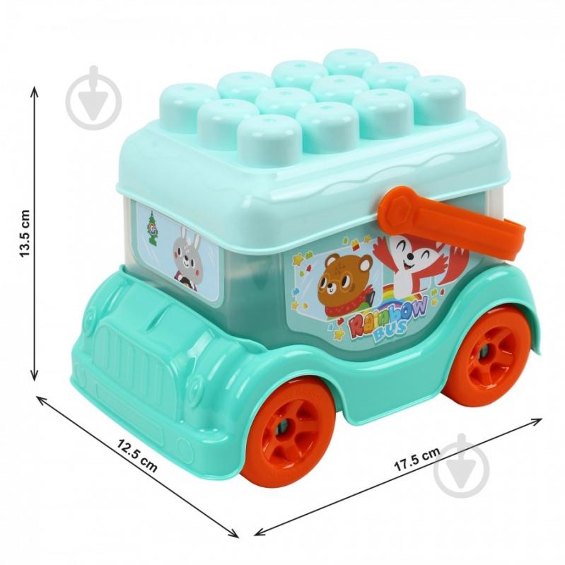 Игрушка-конструктор ТехноК Автобус 0396 - фото 6