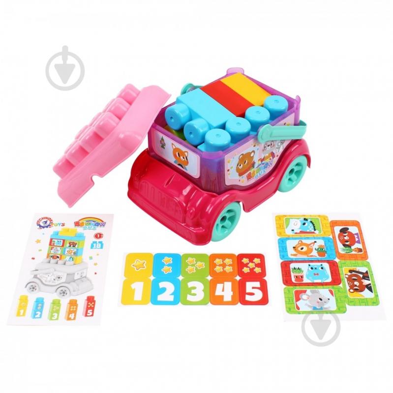 Игрушка-конструктор ТехноК Автобус 0396 - фото 4