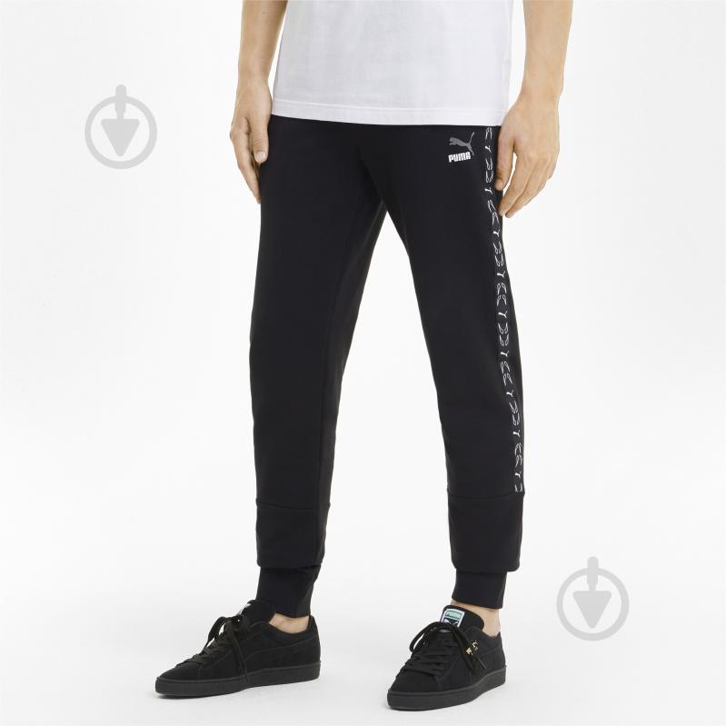 Брюки Puma ELEVATE Sweatpants 53107301 р. L черный - фото 1 Брюки Puma ELEVATE Sweatpants 53107301 р. L черный - фото 1