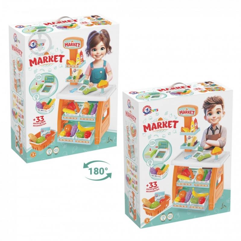 Игровой набор ТехноК Маркет 0730 - фото 8