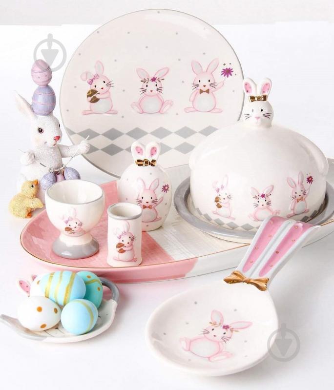 Тортовница Lefard Rabbits Pink 940-155 - фото 2 Тортовница Lefard Rabbits Pink 940-155 - фото 2