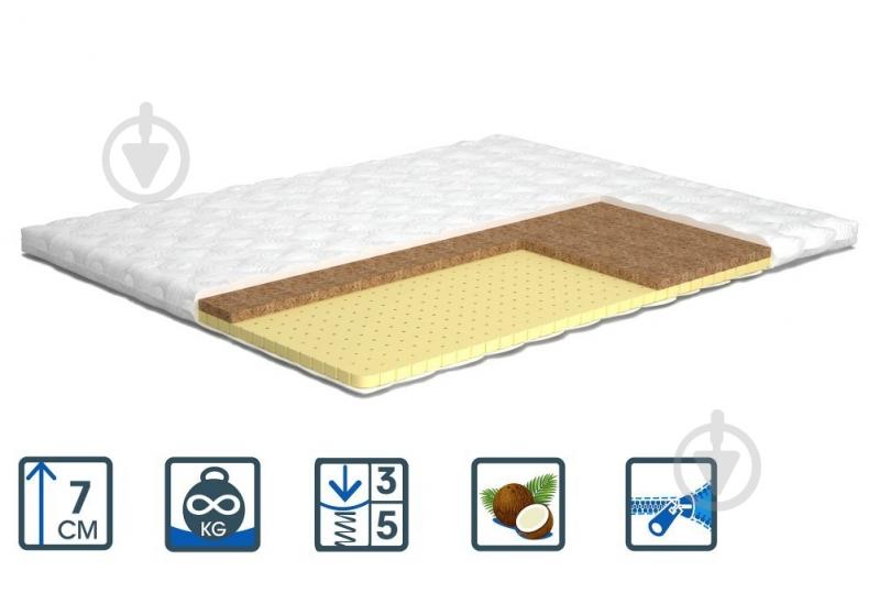 Матрас Топпер-Футон 5 MatroLuxe 85х180 см - фото 1