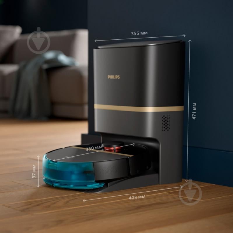ВИТРИНА! Робот-пылесос Philips XU7100/01 black - фото 13 ВИТРИНА! Робот-пылесос Philips XU7100/01 black - фото 13