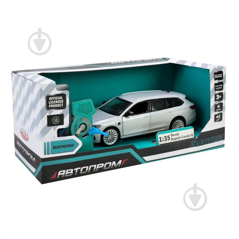 Автомодель Автопром 1:35 Skoda Superb IV Combi 68744 - фото 8 Автомодель Автопром 1:35 Skoda Superb IV Combi 68744 - фото 8