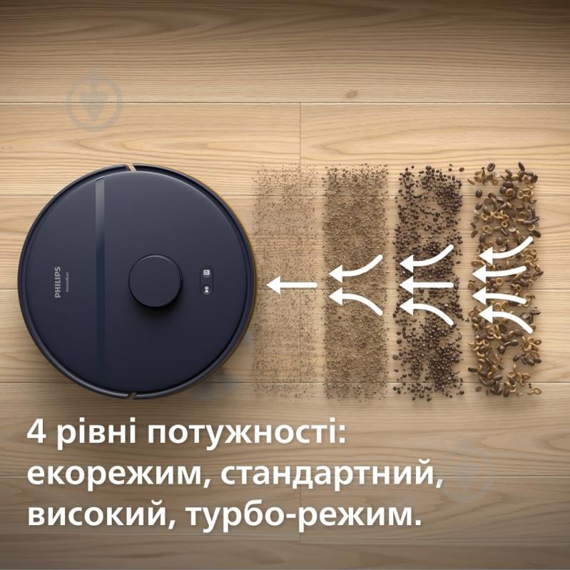 ВІТРИНА! Робот-пилосос Philips Series 2000 XU2000/10 black - фото 7 ВІТРИНА! Робот-пилосос Philips Series 2000 XU2000/10 black - фото 7