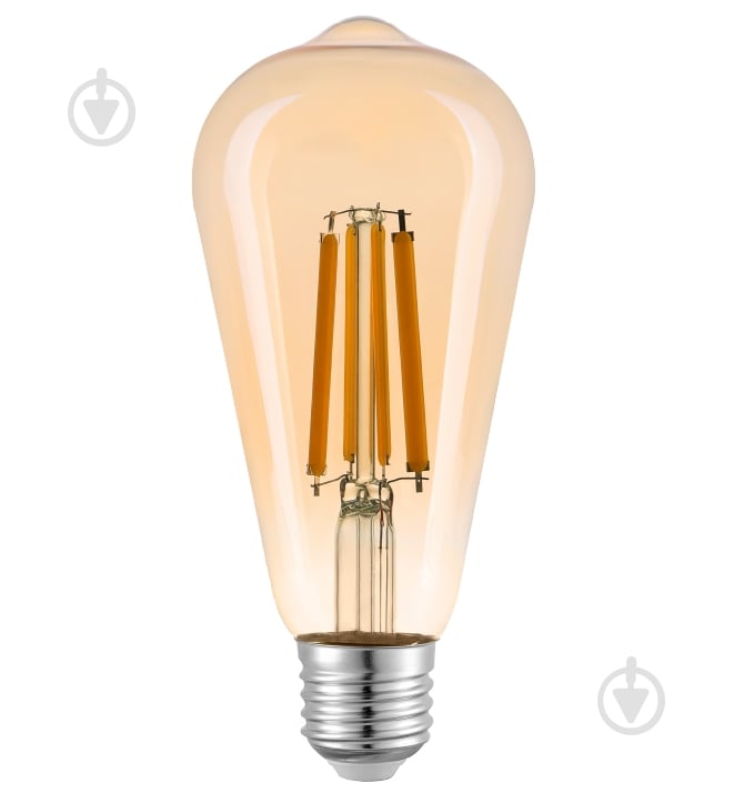 Лампа светодиодная Violux LED FILAMENT ST64 12 Вт E27 2200 К 195 В прозрачная 836034 - фото 1
