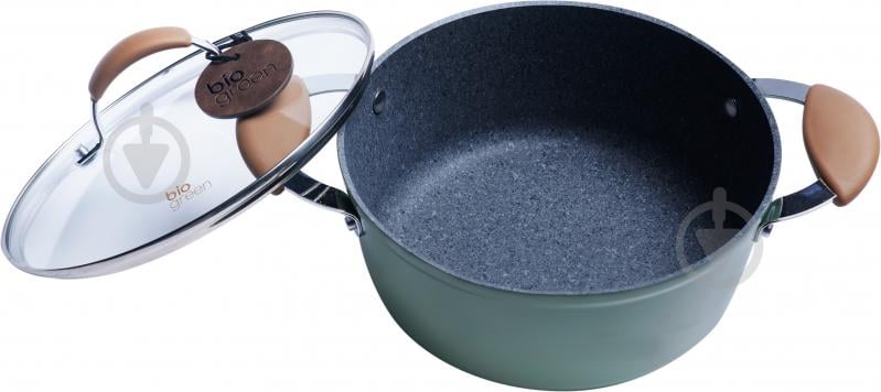 Кастрюля Kohen Bio Green 4,2 л - фото 4 Кастрюля Kohen Bio Green 4,2 л - фото 4