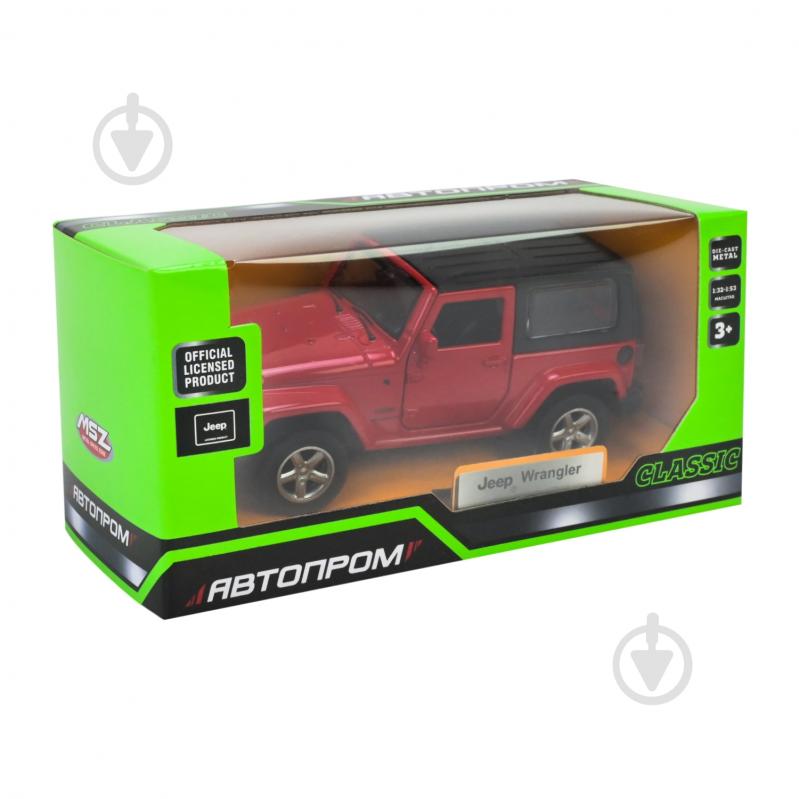 Автомодель Автопром 1:42 JEEP WRANGLER 4307 - фото 7 Автомодель Автопром 1:42 JEEP WRANGLER 4307 - фото 7