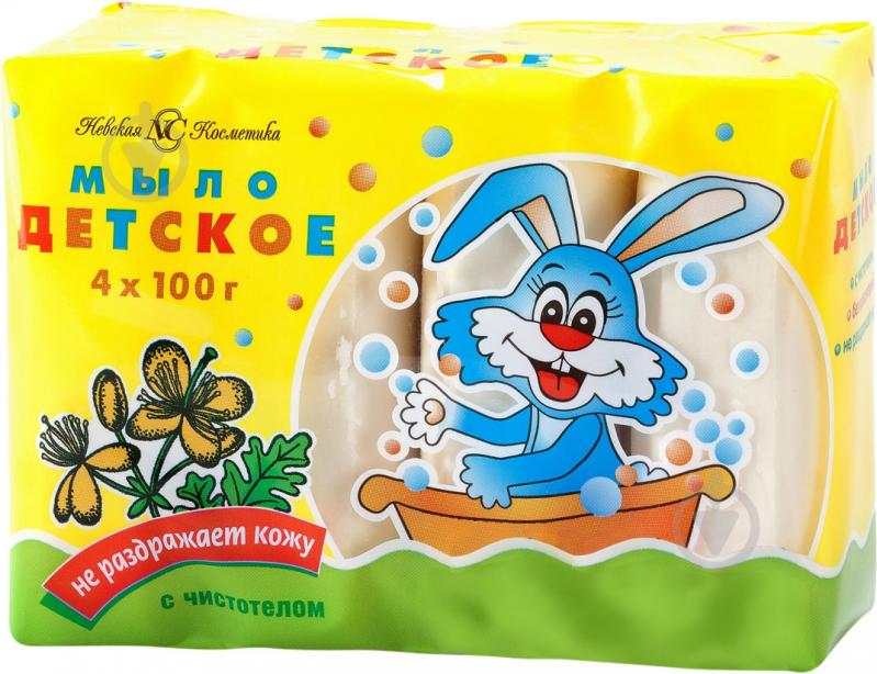 ᐉ Мыло Невская Косметика с чистотелом 4 шт. 100 г • Купить в Киеве ...