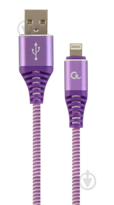 Кабель Cablexpert 2 м (CC-USB2B-AMLM-2M-PW) USB 2.0 А-папа/Lightning - фото 1