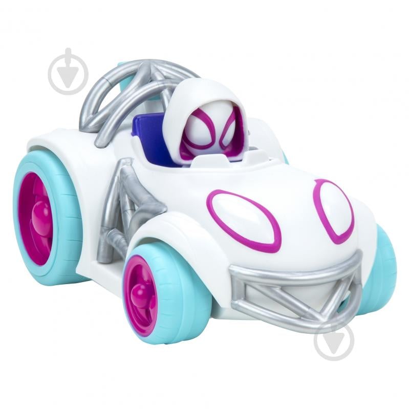 Автомобиль инерционный Spidey Pull Back Vehicle Ghost Spider SNF0016 - фото 7