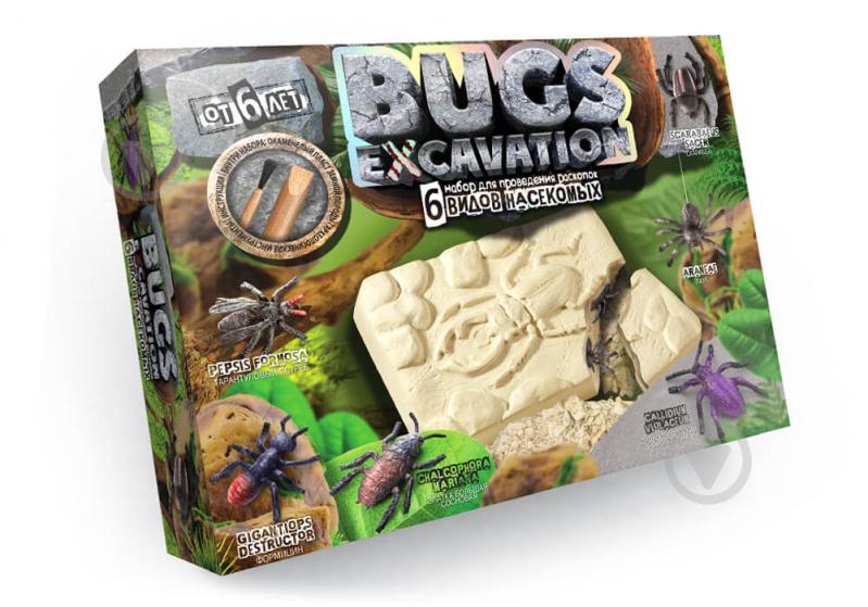 Ігровий набір Danko Toys для проведення розкопок BUGS EXCAVATION жуки рос.(6) в асортименті - фото 2