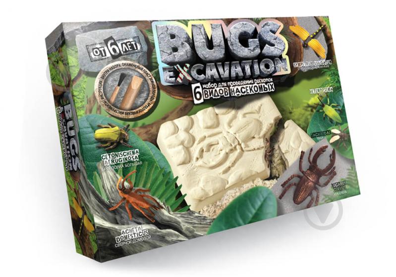 Ігровий набір Danko Toys для проведення розкопок BUGS EXCAVATION жуки рос.(6) в асортименті - фото 3