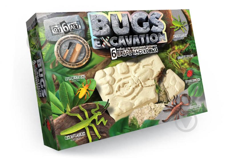 Игровой набор Danko Toys для проведения раскопок BUGS EXCAVATION жуки рус. (6) в ассортименте - фото 4