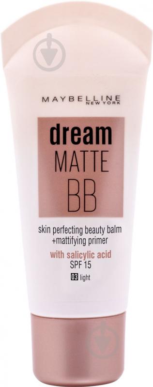 ВВ-крем Maybelline New York Dream Pure 8 в 1 світлий 30 мл - фото 1