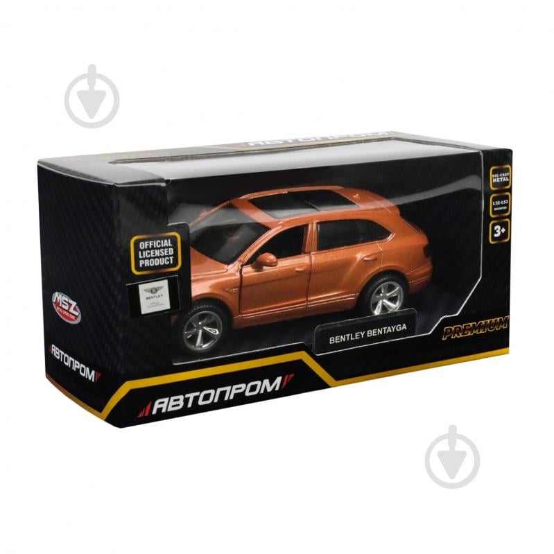Автомодель Автопром 1:43 BENTLEY BENTAYGA 4312 - фото 7