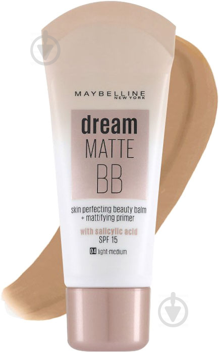 ВВ-крем Maybelline New York Dream Pure 8 в 1 натурально-бежевый 30 мл - фото 1