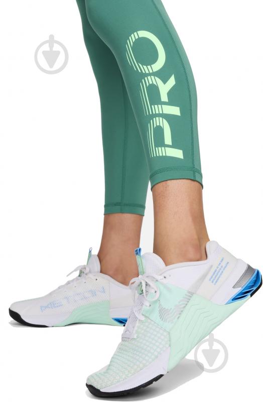 Лосины Nike W NP DF R 7/8 GRX TIGHT FN4984-361 р.XS зеленый - фото 5