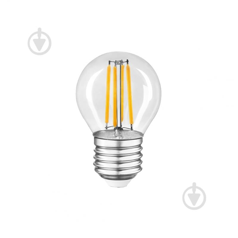 Лампа світлодіодна Violux LED FILAMENT G45 6 Вт E27 3000 К 195 В прозора 832053 - фото 1 Лампа світлодіодна Violux LED FILAMENT G45 6 Вт E27 3000 К 195 В прозора 832053 - фото 1