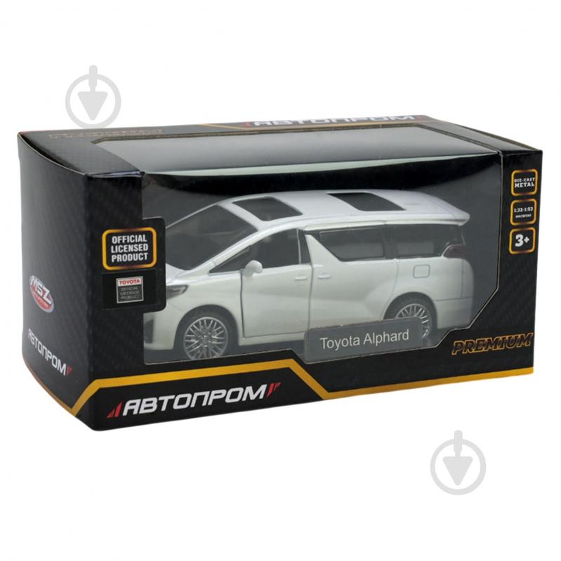 Автомодель Автопром 1:42 Toyota Alphard 4329 - фото 7