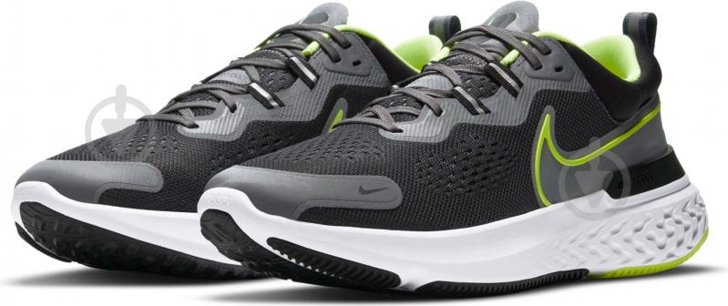 Кроссовки Nike React Miler 2 CW7121-002 р.45,5 серые - фото 6