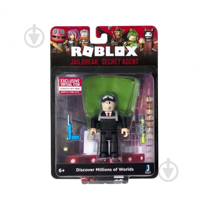 Фигурка коллекционная Roblox Core Figures Jailbreak: Secret Agent W8 ROB0330 - фото 1