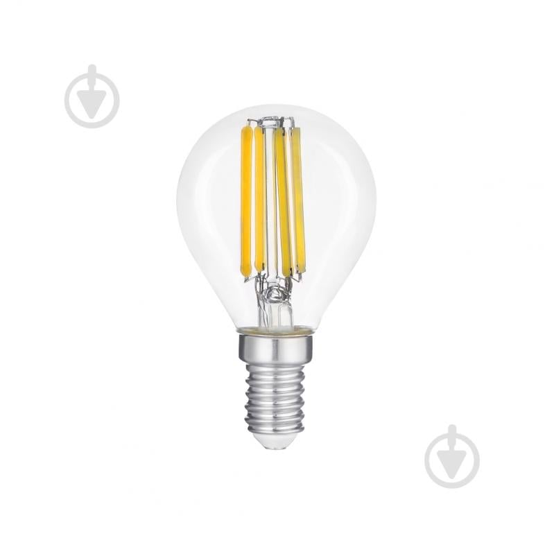 Лампа светодиодная Violux LED FILAMENT G45 9 Вт E14 4000 К 195 В прозрачная 832024 - фото 1