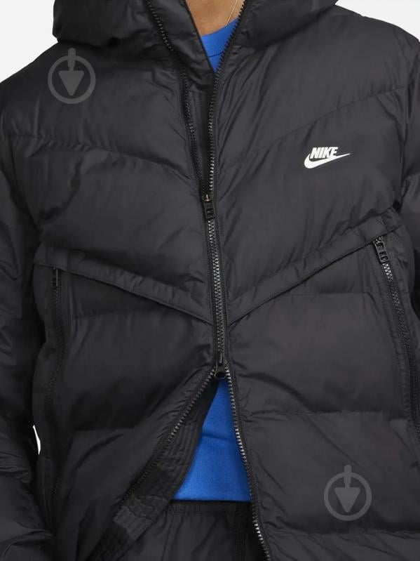 Куртка-парка чоловіча зимова Nike M NK SF WR PL-FLD HD PARKA DR9609-010 р.XL чорна - фото 4