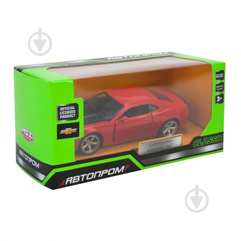 Автомодель Автопром 1:43 Chevrolet Camaro SS 4346 - фото 7