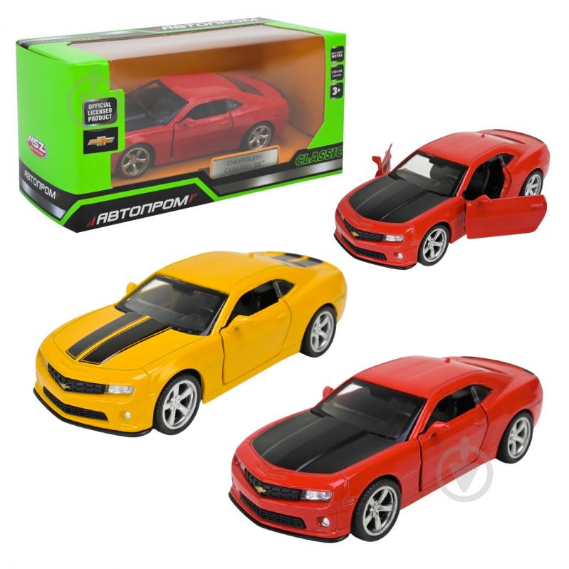 Автомодель Автопром 1:43 Chevrolet Camaro SS 4346 - фото 1