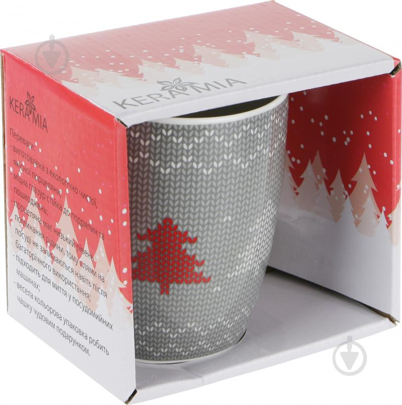 Чашка Keramia Вязаная елка 360 мл - фото 2