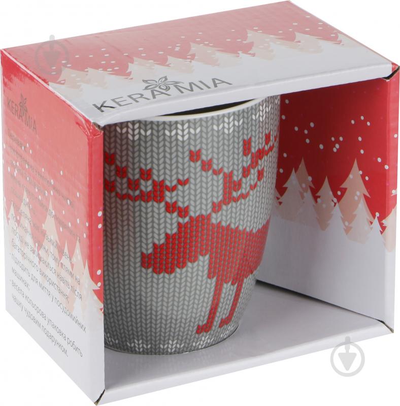 Чашка Keramia Олень вязаный 360 мл - фото 2 Чашка Keramia Олень вязаный 360 мл - фото 2