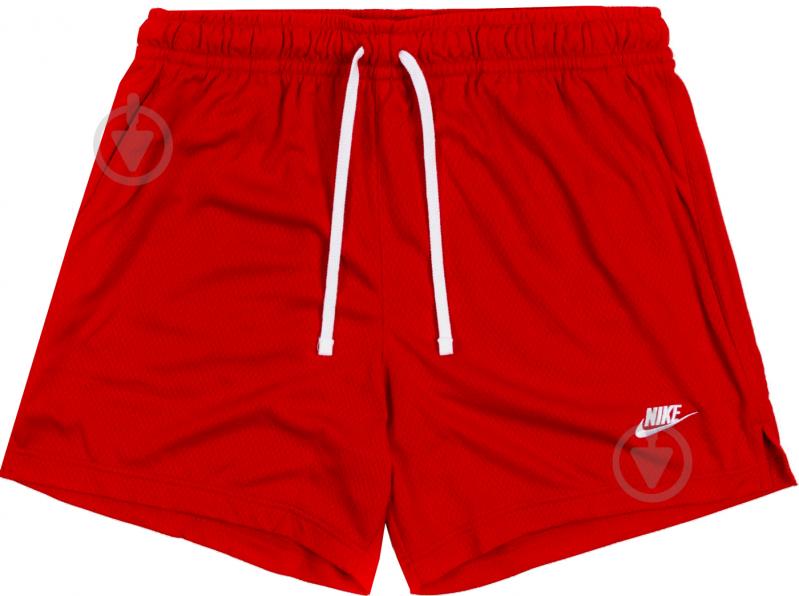 Шорти Nike CLUB MESH FLOW SHORT DX0735-657 р. M червоний - фото 1