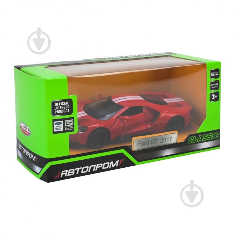 Автомодель Автопром 1:42 Ford GT 4351 - фото 7 Автомодель Автопром 1:42 Ford GT 4351 - фото 7