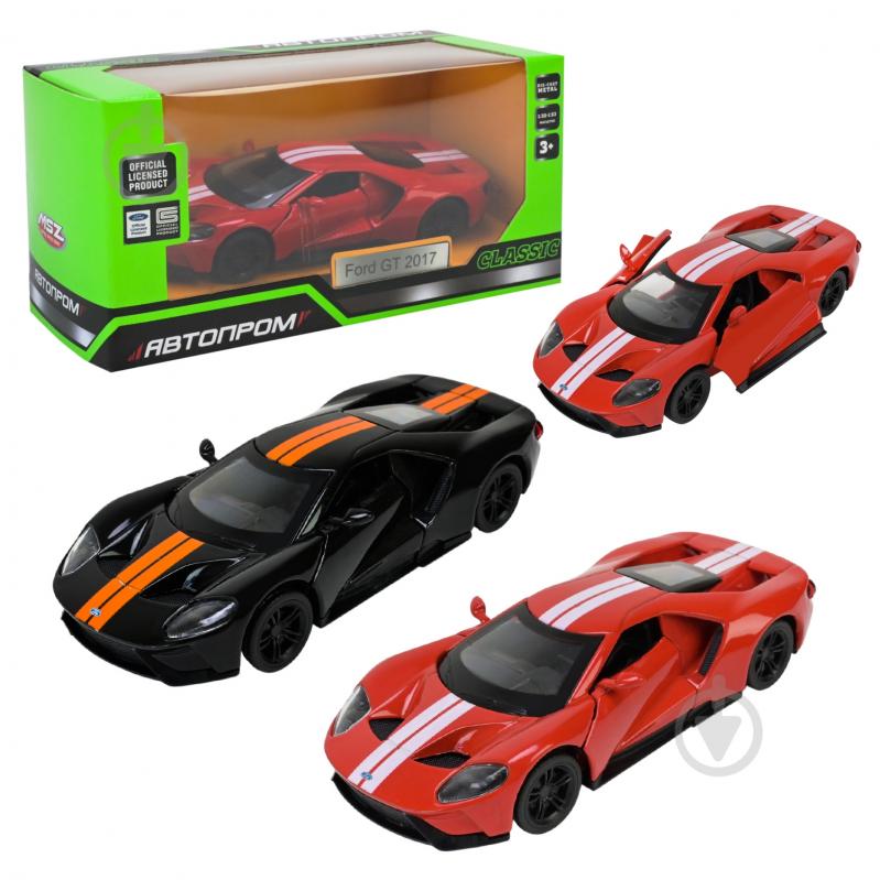 Автомодель Автопром 1:42 Ford GT 4351 - фото 1 Автомодель Автопром 1:42 Ford GT 4351 - фото 1