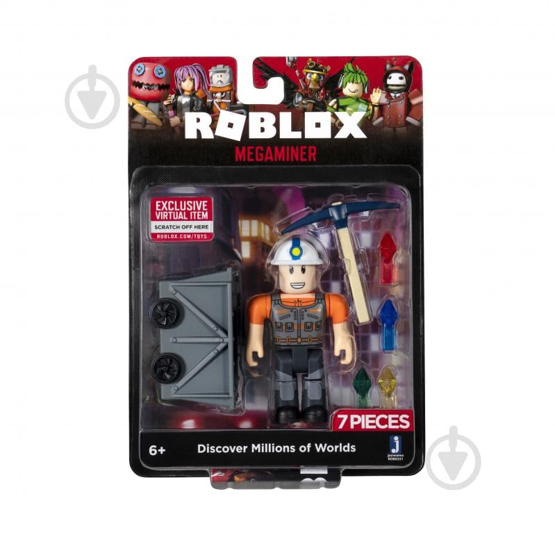 Фігурка колекційна Roblox Core Figures Megaminer W8 ROB0331 - фото 1