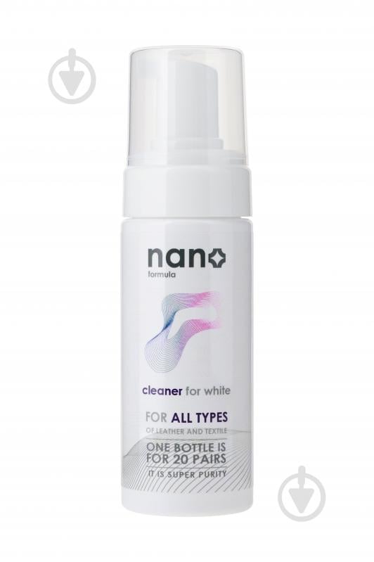 Пена-очиститель Nano Formula Cleaner for white 150 мл - фото 1 Пена-очиститель Nano Formula Cleaner for white 150 мл - фото 1