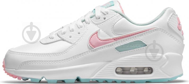 Кросівки жіночі демісезонні Nike AIR MAX 90 DJ1493-100 р.37,5 білі - фото 3