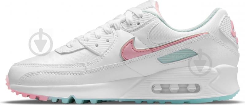 Кросівки жіночі демісезонні Nike AIR MAX 90 DJ1493-100 р.37,5 білі - фото 4