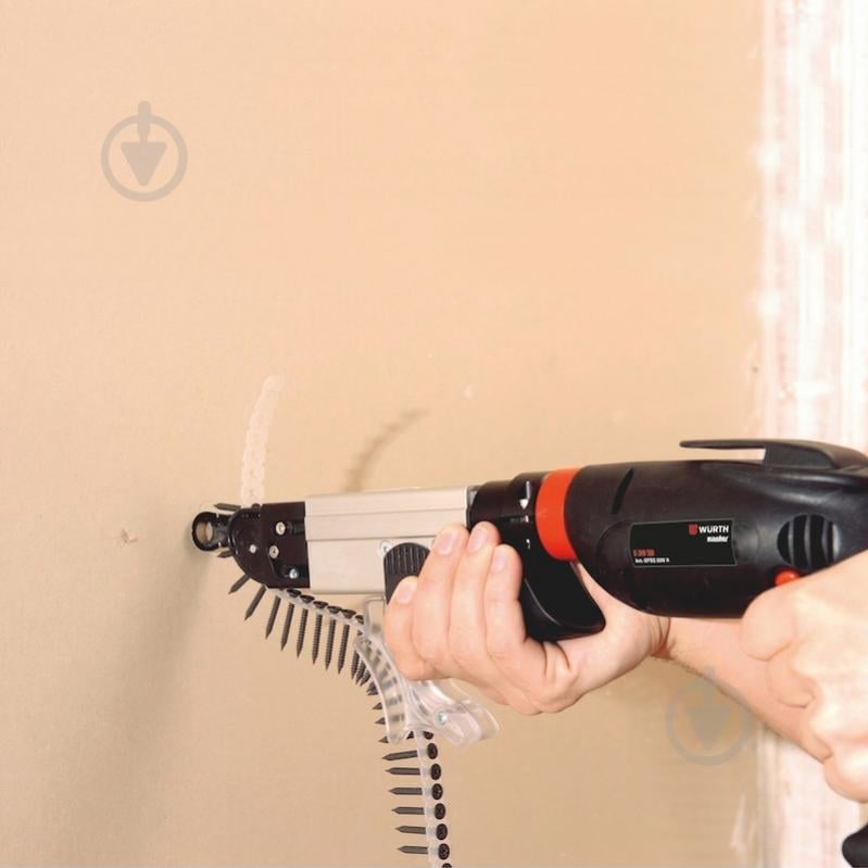 Саморіз по дереву для гіпсокартону в стрічці гострий PH2 3,9x30 мм WURTH (017983930) - фото 3 Саморіз по дереву для гіпсокартону в стрічці гострий PH2 3,9x30 мм WURTH (017983930) - фото 3