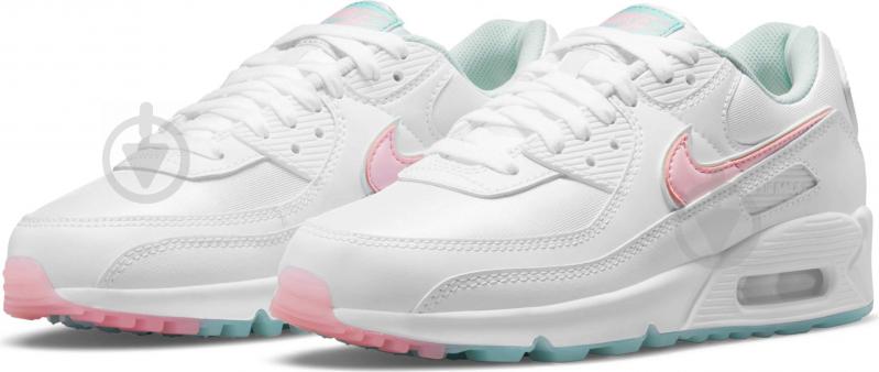 Кросівки жіночі демісезонні Nike AIR MAX 90 DJ1493-100 р.38 білі - фото 6