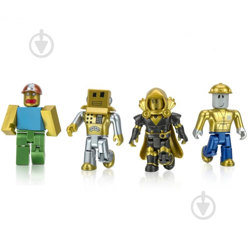 Фигурка коллекционная Roblox Jazwares Four Figure Pack Icons – 15th Anniversary Gold Collector's Set ROB0527 - фото 12