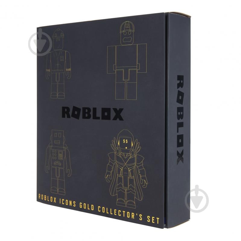 Фигурка коллекционная Roblox Jazwares Four Figure Pack Icons – 15th Anniversary Gold Collector's Set ROB0527 - фото 2