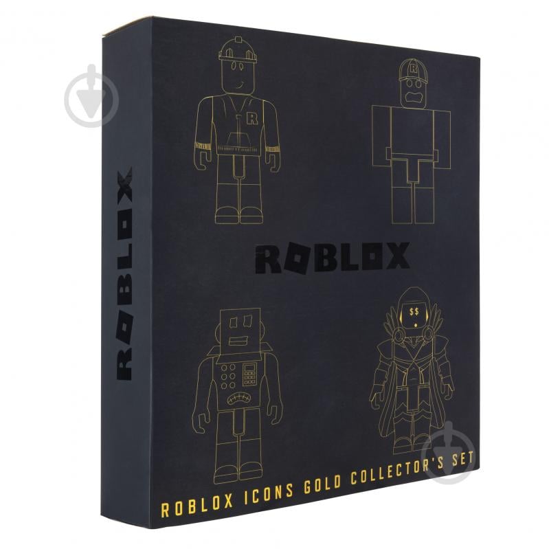 Фигурка коллекционная Roblox Jazwares Four Figure Pack Icons – 15th Anniversary Gold Collector's Set ROB0527 - фото 3