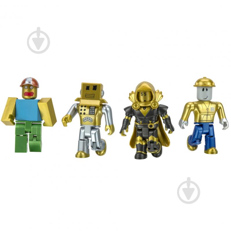 Фигурка коллекционная Roblox Jazwares Four Figure Pack Icons – 15th Anniversary Gold Collector's Set ROB0527 - фото 13