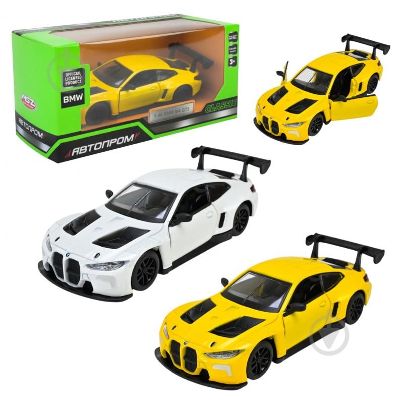 Автомодель Автопром 1:43 Classic BMW M4 GT3 4377 - фото 1 Автомодель Автопром 1:43 Classic BMW M4 GT3 4377 - фото 1